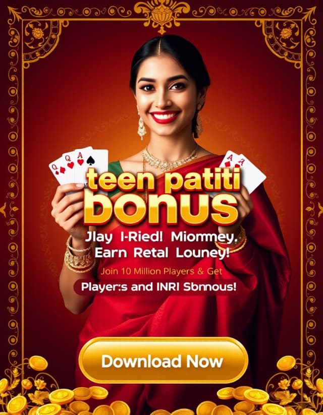 Teen Patti Bonus Banner